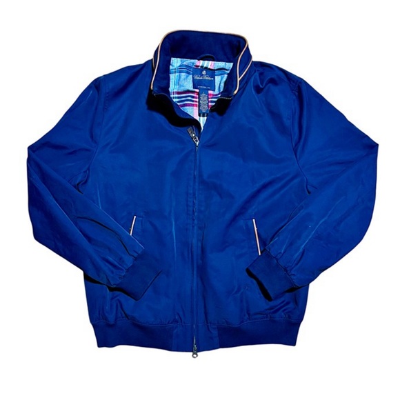 Brooks Brothers Classic Cotton Blend Jacket w/ Detachable Hood - Picture 1 of 6